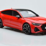 Audi RS7 C8 Sportback Sarkans Kengfai 1:18