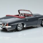 Mercedes 190 SL W121 Roadster Pelēks Norev 1:18