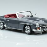 Mercedes 190 SL W121 Roadster Pelēks Norev 1:18