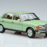 Mercedes 200 W123 Zaļš Norev 1:18