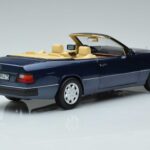 Mercedes 300 CE-24 A124 Kabriolets Nautical Blue Limitēts Izdevums Norev 1:18