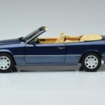 Mercedes 300 CE-24 A124 Kabriolets Nautical Blue Limitēts Izdevums Norev 1:18