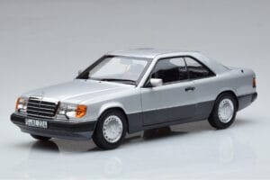 Mercedes 300 CE-24 C124 Coupé Sudraba Norev 1:18