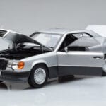 Mercedes 300 CE-24 C124 Coupé Sudraba Norev 1:18