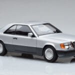 Mercedes 300 CE-24 C124 Coupé Sudraba Norev 1:18