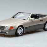 Mercedes 500 SL R129 Dūmakaini Sudraba Norev 1:18