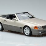 Mercedes 500 SL R129 Dūmakaini Sudraba Norev 1:18