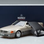 Mercedes 500 SL R129 Dūmakaini Sudraba Norev 1:18