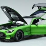 Mercedes AMG GT C190 Black Series Green Hell Magno Ierobežota Sērija Norev 1:18