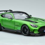 Mercedes AMG GT C190 Black Series Green Hell Magno Ierobežota Sērija Norev 1:18