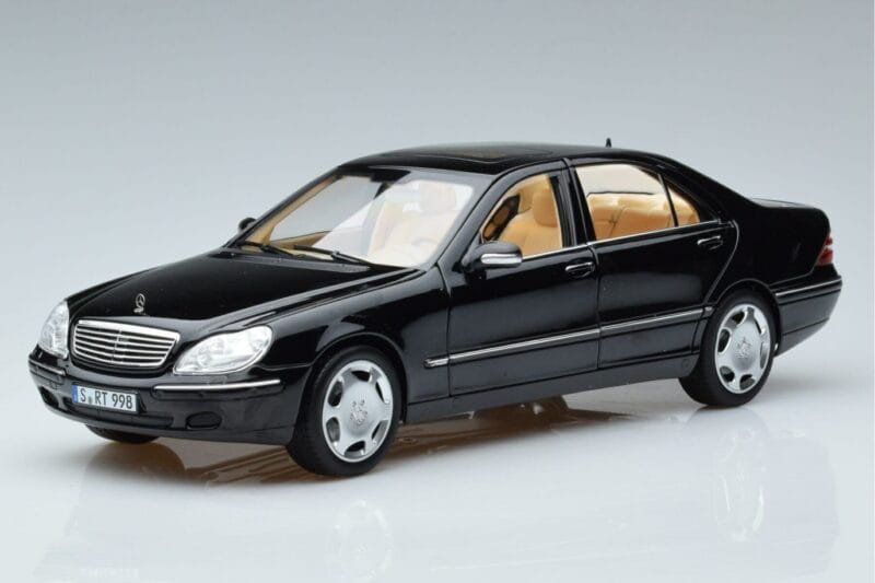Mercedes S-klase W220 S600 Ierobežots Izdevums Norev 1:18