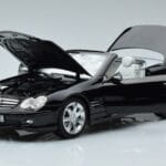 Mercedes SL500 R230 Melns Norev 1:18