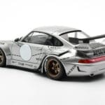 Porsche 911 993 RWB Silver Phantom Āzijas Izdevums GT Spirit 1:18