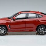 BMW BMW X6M F86 SUV Sarkans Norev 1:18 1:18 Metāls