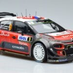 Citroen Citroen C3 WRC #9 S. Lefebvre / G. Moreau Tour de Corse 2017 Norev 1:18 1:18 Metāls