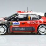 Citroen Citroen C3 WRC #9 S. Lefebvre / G. Moreau Tour de Corse 2017 Norev 1:18 1:18 Metāls