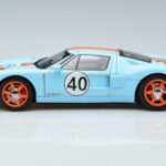 Ford Ford GT Kupeja Gulf Livery AUTOart 1:18 1:18 Metāls