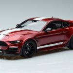 Ford Ford Mustang S550 Shelby Super Snake Coupe Sarkans GT Spirit 1:18 1:18 Sveķi