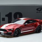 Ford Ford Mustang S550 Shelby Super Snake Coupe Sarkans GT Spirit 1:18 1:18 Sveķi