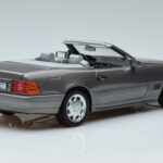 Mercedes Mercedes 500 SL R129 Pelēks Metālisks Norev 1:18 1:18 Metāls