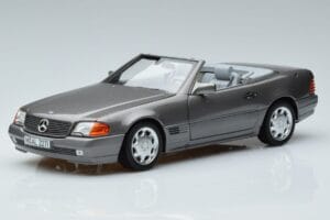 Mercedes 500 SL R129 Pelēks Metālisks Norev 1:18
