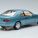 Mercedes Mercedes CL600 C140 Zils Metālisks Norev 1:18 1:18 Metāls