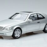 Mercedes Mercedes CL600 C140 Sudraba Metaliks Norev 1:18 1:18 Metāls