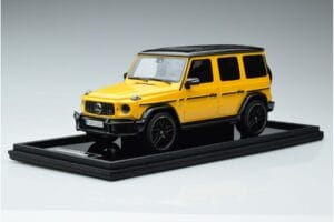Mercedes AMG G63 W463 Dzeltens MotorHelix 1:18