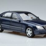 Mercedes Mercedes AMG S55 W220 Sedans Zils Norev 1:18 1:18 Metāls