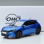 Peugeot Peugeot 208 GT Line Zils Otto 1:18 1:18 Sveķi