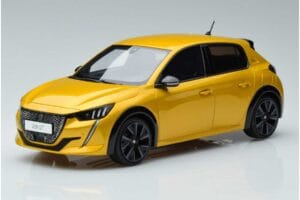 Peugeot 208 GT Line Dzeltens Otto 1:18