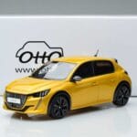 Peugeot Peugeot 208 GT Line Dzeltens Otto 1:18 1:18 Sveķi