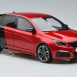 Peugeot Peugeot 308 T9 GTI Sarkans Otto 1:18 1:18 Sveķi