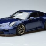 Porsche Porsche 911 992 GT3 Touring Pakete Zils Metālisks Norev 1:18 1:18 Metāls