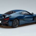 Rimac Rimac Nevera Kupeja Zils GT Spirit 1:18 1:18 Sveķi