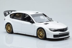 Subaru Impreza WRX STI R205 Ar Pielāgotām Daļām Balts Otto 1:18 OT1037 Sveķi — attēls 4 no 6