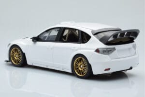 Subaru Impreza WRX STI R205 Ar Pielāgotām Daļām Balts Otto 1:18 OT1037 Sveķi — attēls 5 no 6