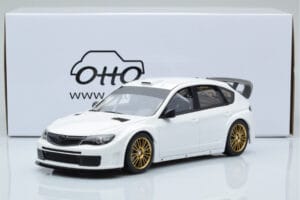 Subaru Impreza WRX STI R205 Ar Pielāgotām Daļām Balts Otto 1:18 OT1037 Sveķi — attēls 6 no 6