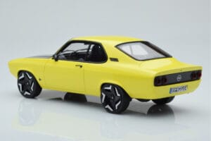 Opel Manta GSE Elektromod Dzeltens Otto 1:18 OT434 Sveķi — attēls 5 no 6