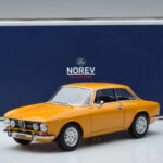 Alfa Romeo 1750 GTV Dzeltens Norev 1:18 - image 7 of 7