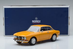 Alfa Romeo 1750 GTV Dzeltens Norev 1:18 187910 Metāls — attēls 7 no 7
