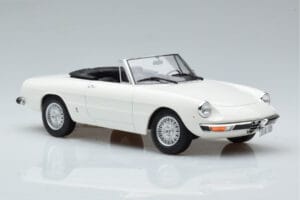Alfa Romeo 2000 Spider Balts Norev 1:18 187882 Metāls — attēls 5 no 7