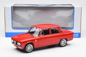 Alfa Romeo Giulia Nuova Super Sarkans Custom Wheels MCG 1:18 MCG18333 Metāls — attēls 6 no 6