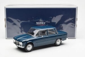 Alfa Romeo Giulia TI Petroleja Zils Norev 1:18 187971 Metāls — attēls 6 no 6