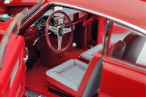 Alfa Romeo Giulietta SV #120 Mille Miglia 1956 Kyosho 1:18 08957A Metāls — attēls 7 no 9