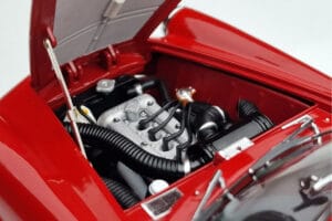 Alfa Romeo Giulietta SV #120 Mille Miglia 1956 Kyosho 1:18 08957A Metāls — attēls 8 no 9
