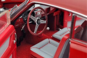 Alfa Romeo Giulietta SV #24 Targa Florio 1958 Kyosho 1:18 08957B Metāls — attēls 7 no 9