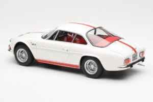 Alpine A110 1600S Balts Norev 1:18 185303 Metāls — attēls 5 no 6