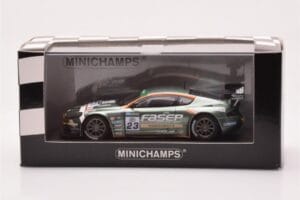Aston Martin DBRS9 BMS Scuderia Italia #23 Zani / Mugelli FIA GT3 European Championship Spa 2006 Minichamps 1:43 400061323 Me — attēls 4 no 4