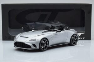 Aston Martin V12 Speedster Sudrabs GT Spirit 1:18 GT430 Sveķi — attēls 6 no 6